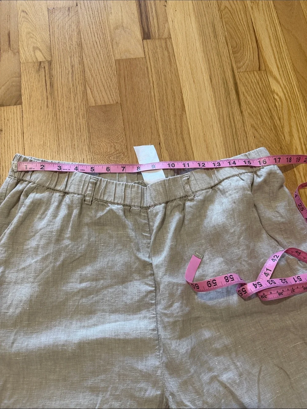 Quince 100% European Linen Pants Flax Sz XL